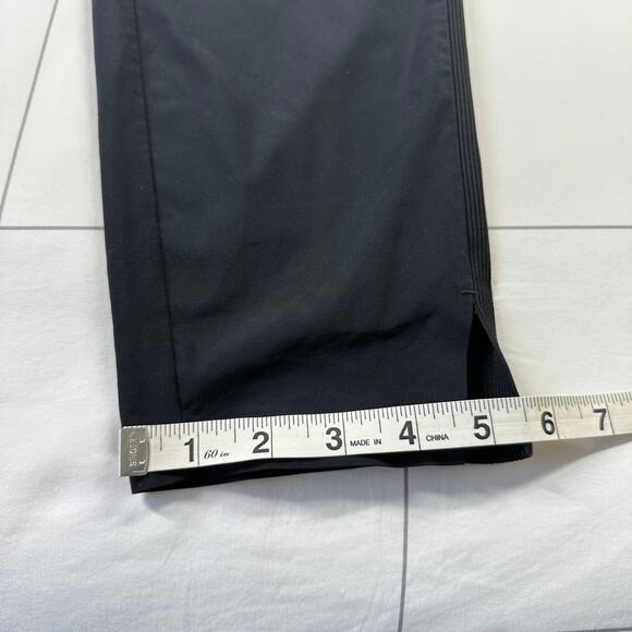 Athleta Pants Women 4 Black Brooklyn Ankle Pull On Travel Casual Stretch Minimal - Picture 12 of 12